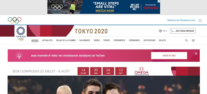 Jeux Olympiques de Tokyo 2020